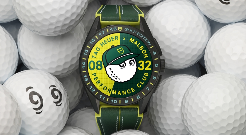 泰格豪雅攜手Malbon Golf推高爾夫智能腕錶！超萌錶面讓人一眼愛上