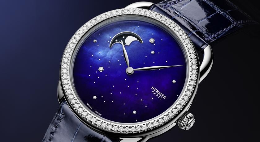 2024Pre-WW》Hermès把璀璨夜空放到錶盤上！七顆鑽石星座好閃