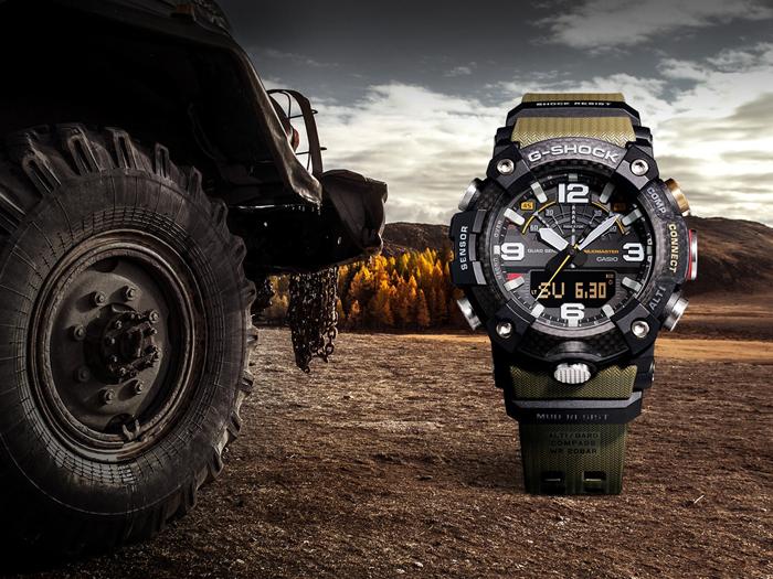 G-SHOCK MUDMASTER系列以防塵、防泥功能受到戶外玩家喜愛。（G-SHOCK提供）