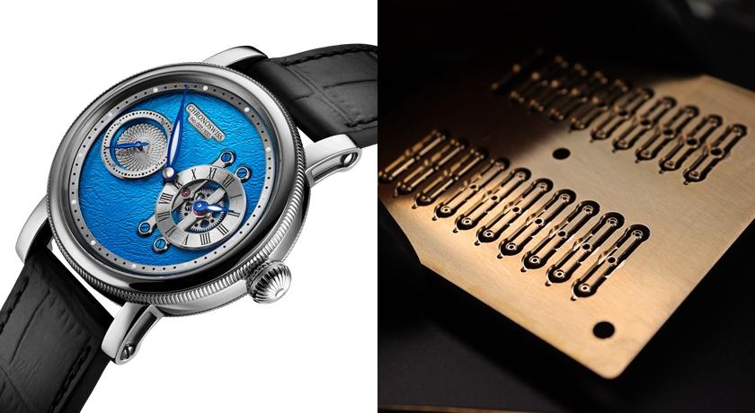 水平三針一線設計錶盤太美了！Chronoswiss全新腕錶根本是藝術品