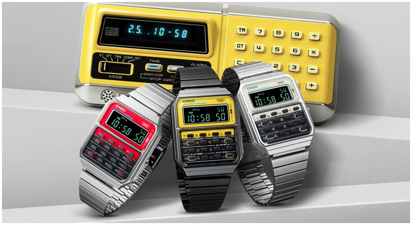 CASIO結合手錶和計算機超懷舊！原味復刻經典之作 秒回70年代2千有找