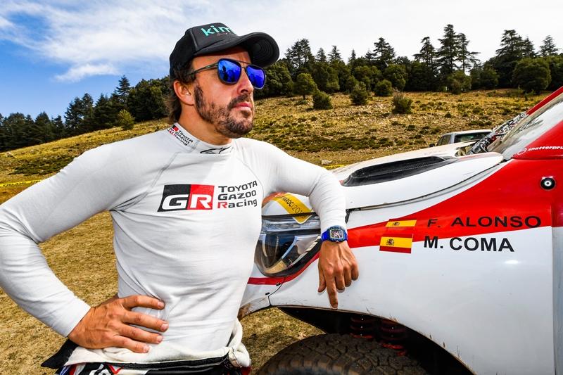 RICHARD MILLE品牌摯友Fernando Alonso。（RICHARD MILLE提供）