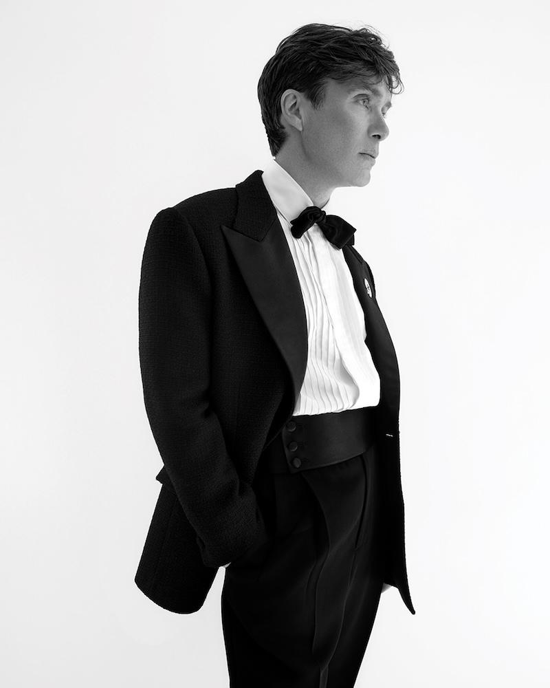 Cillian Murphy上月參加奧斯卡頒獎典禮時穿著的也是來自Versace的設計。