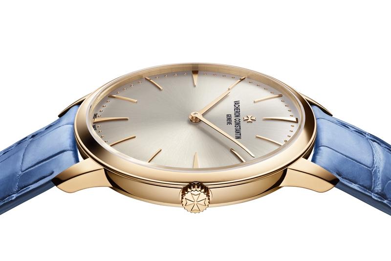 Patrimony系列腕錶，湖水藍。（Vacheron Constantin提供）