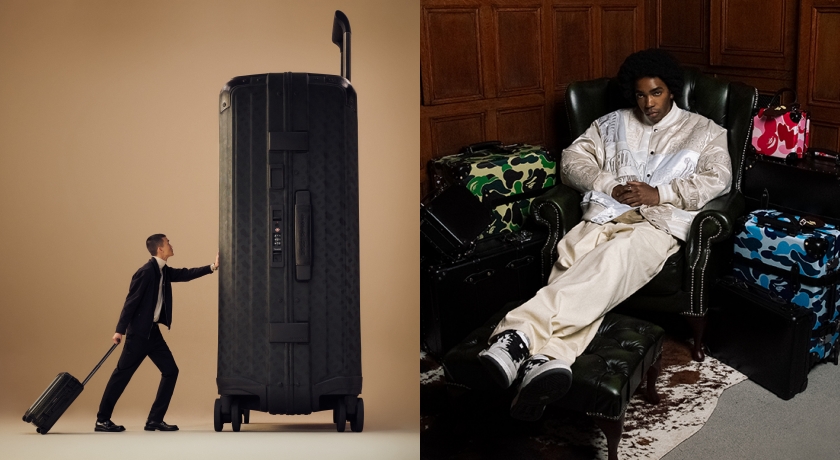 旅遊最強時髦配件！盤點近期2大聯名行李箱最值得投資　SamsoniteＸBOSS打造質感黑箱