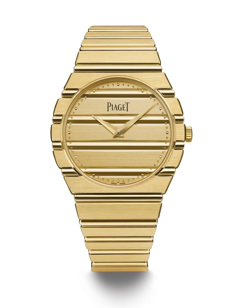 李俊昊佩戴：PIAGET Polo 79 系列18K黃金超薄自動上鍊腕錶。（PIAGET提供）