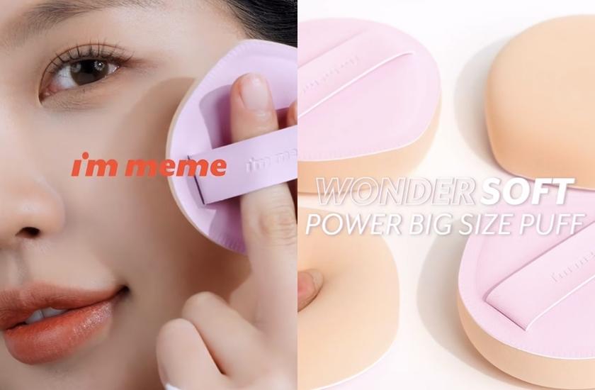 I'M MEME推出軟Q的「我愛胖胖粉撲」超療癒。