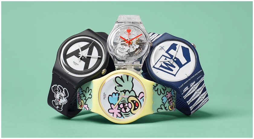 SWATCH聯名日本最夯藝術家推4款新作！人氣角色變成手錶 3千初可入手
