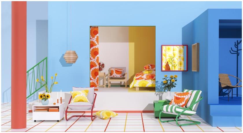IKEA復刻50年前設計超時髦！條紋配大花 百元出頭立刻升級居家風格