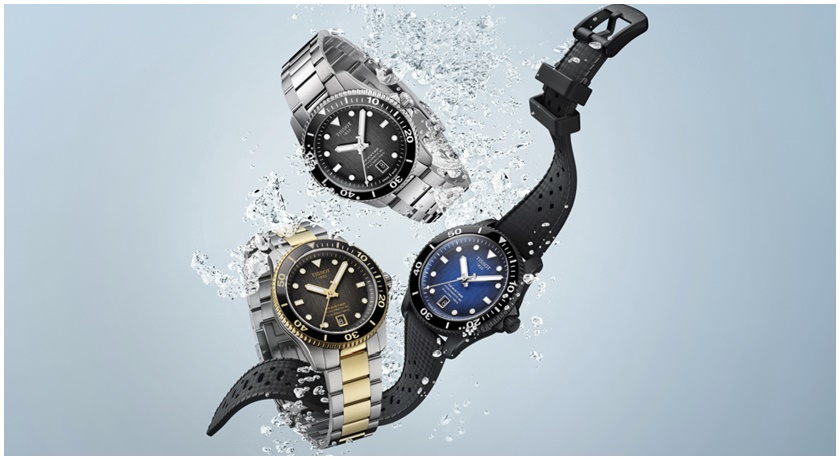天梭TISSOT超人氣潛水錶Seastar全新改款！尺寸縮小錶帶任意換 2萬出頭
