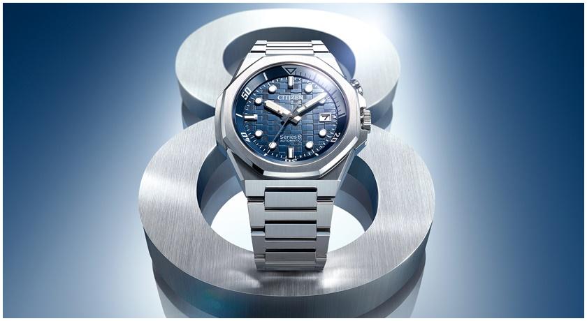 CITIZEN中價位機械錶Series 8再升級！最頂防水規格、防撞結構超強悍