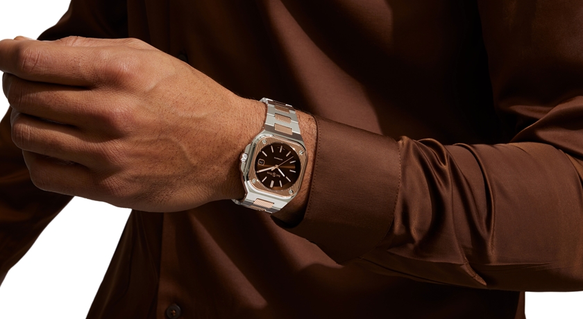 精鋼、18K玫瑰金雙色飄復古風！Bell & Ross最新錶款僅限量99只