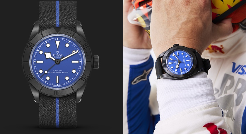 帝舵TUDOR最熱賣潛水錶Black Bay推F1聯名款！錶盤錶帶藏賽車細節超熱血
