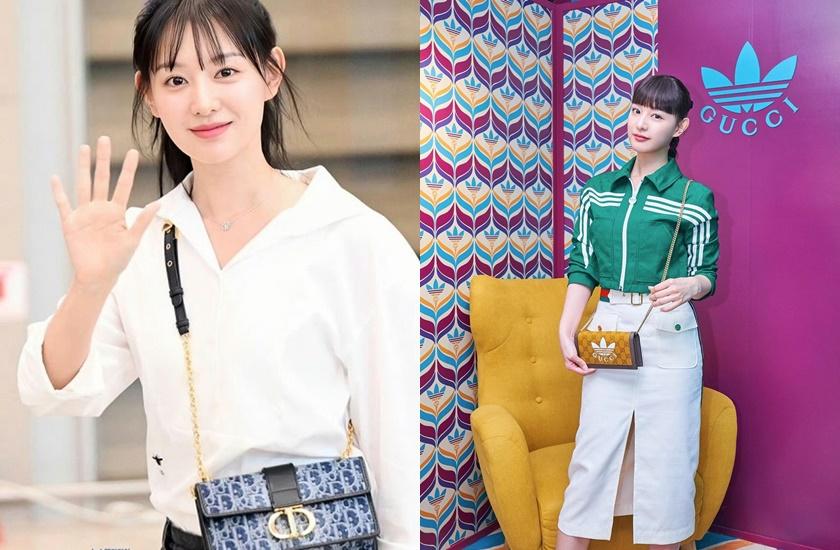 金智媛代言一個接一個，包括DIOR、GUCCI都與她合作。