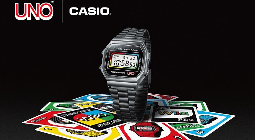 CASIO把超人氣UNO牌變成手錶！錶盤、錶背藏亮點 不到3千即入手