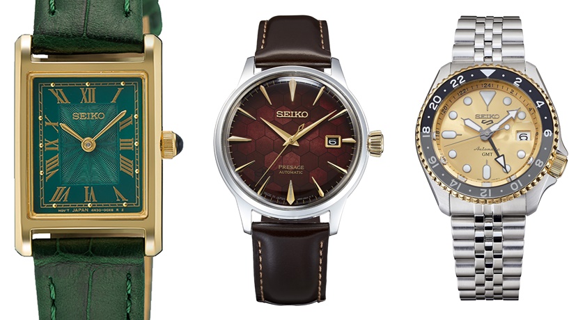 SEIKO歡慶在台70年推三款全新黃金錶！百年歷史展登場 骨董錶罕見大集合