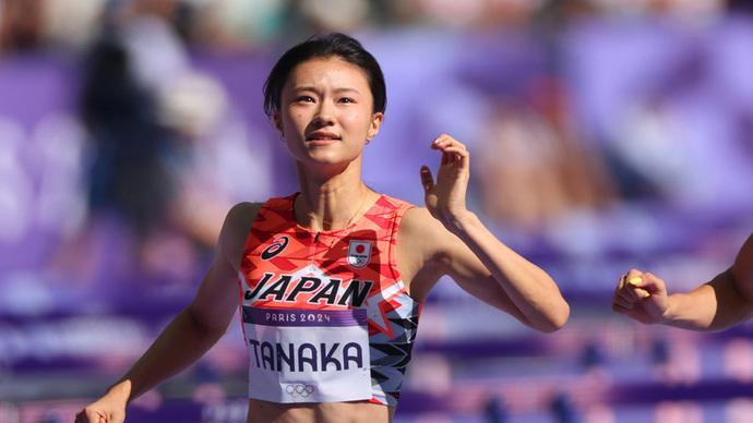 日本選手田中佑美今年首次參加奧運就晉身準決賽。