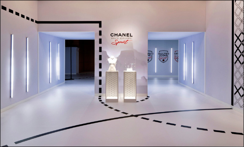 CHANEL《SPORT》亞太區頂級珠寶展選在台北舉辦，將南港台北流行音樂中心打造成奢華運動場域。展期自即日起至7月底。