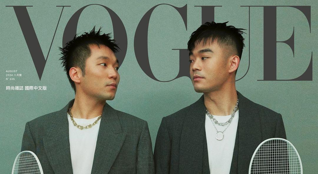 麟洋配《VOGUE》封面飄Bromance粉紅泡泡！網：不結婚說不過去、奪金牌喜上加喜