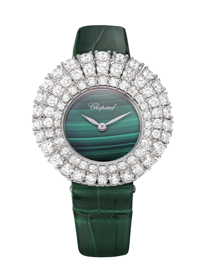 L’Heure du Diamant系列腕錶，2,176,000元。（Chopard提供）