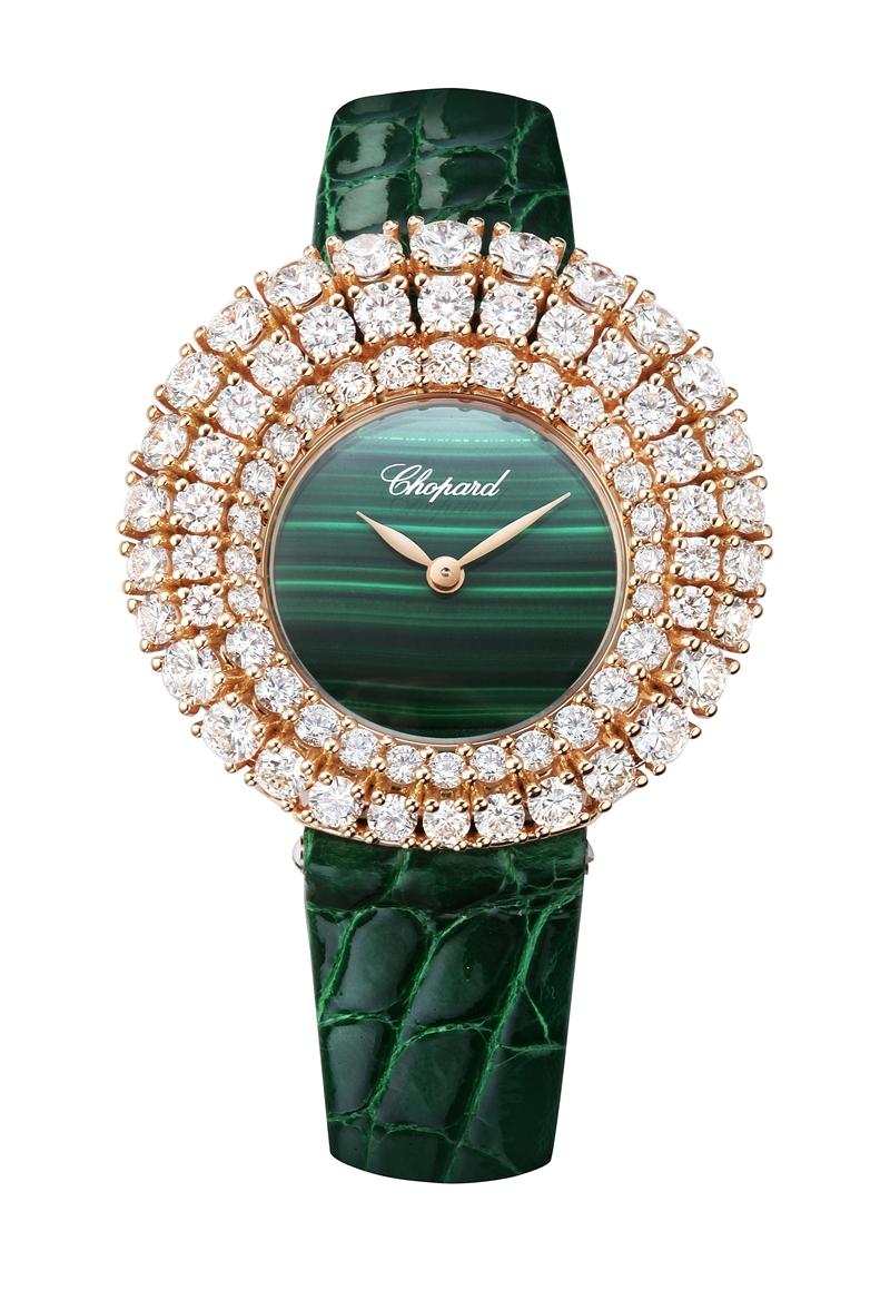 L’Heure du Diamant系列腕錶，2,176,000元。（Chopard提供）