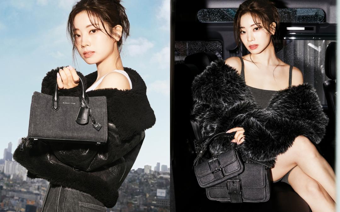 灰色丹寧小羊皮限量款Colby Bag（NT$18,800）、灰色丹寧小羊皮限量款迷你Colby Bag（NT$12,800）。