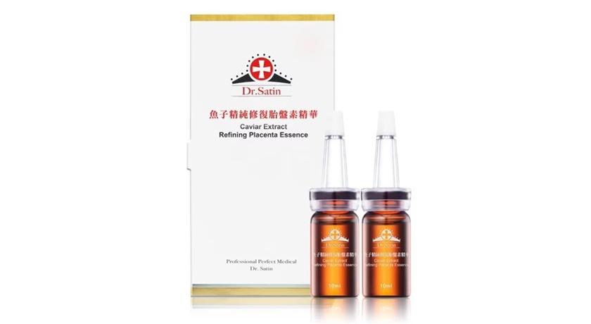 Dr.Satin 魚子精純修復胎盤素精華，10ml*2，原價1,180元、買1送1平均單件590元。