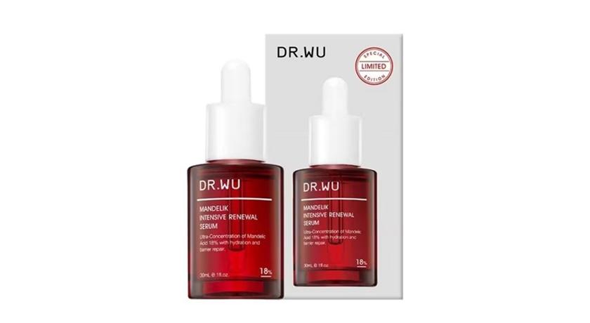 DR.WU 杏仁酸亮白煥膚精華18%，30ml， 原價1,600元、特價1,088元。