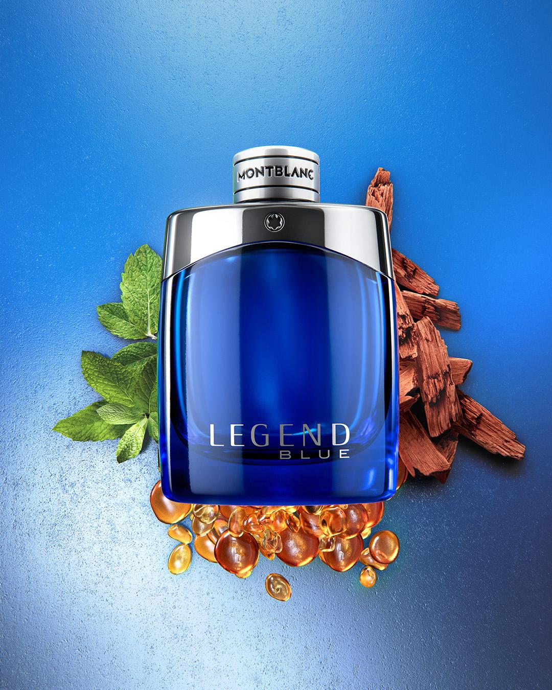 MONTBLANC傳奇紳藍淡香精100ml/3,500元；50ml/2,650元。