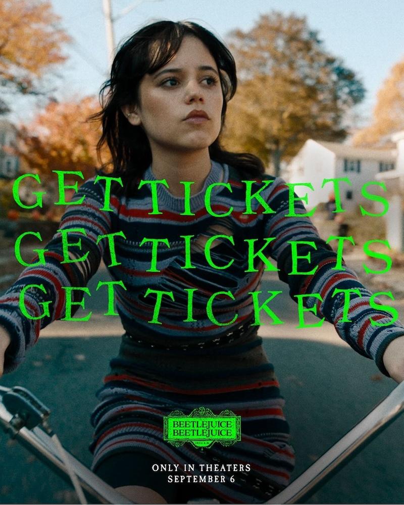 Jenna Ortega所飾演的「Astrid」是續集中新增的角色。（截自beetlejuicemovie IG）