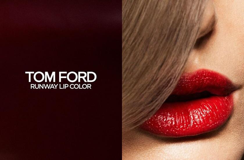 Tom Ford最新Runway系列唇膏，代言人出爐。