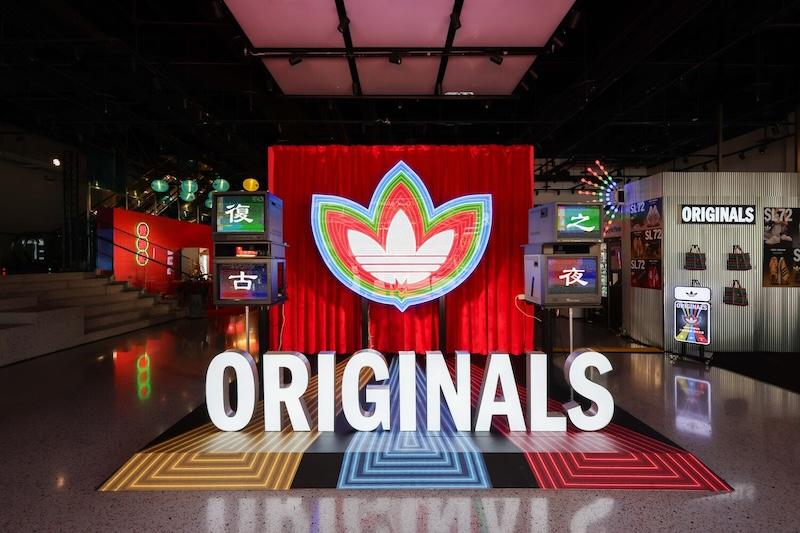 adidas Original攜手詹記麻辣火鍋以及臺虎精釀推出三葉草原創復古之夜。