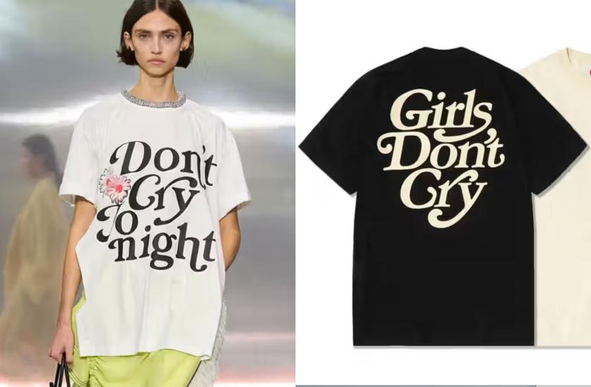 3.1 Phillip Lim大秀上這件「Don't Cry Tonight」Ｔ被指抄襲Verdy主理的「Girls Don't Cry」。