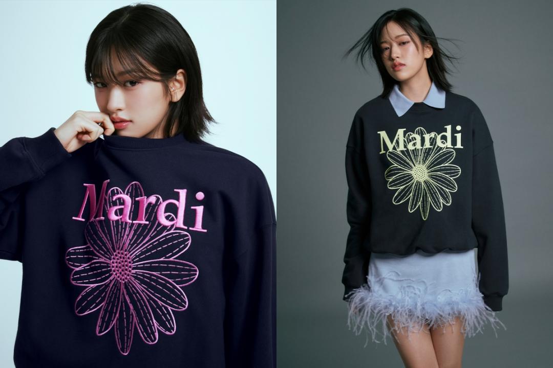 Mardi Mercredi以一件「小雛菊」T-Shirt紅翻天。（品牌提供）