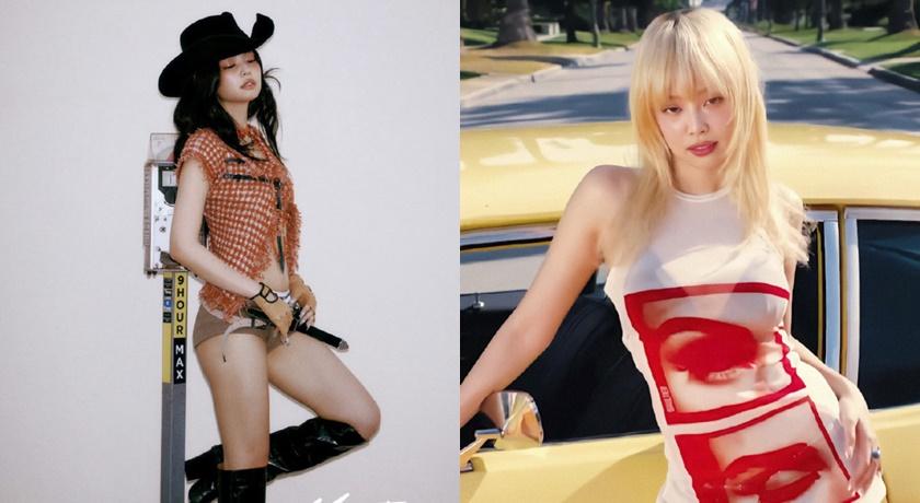 Jennie透視裝、超短裙有穿等於沒穿!新專輯造型竟比內衣廣告更火辣