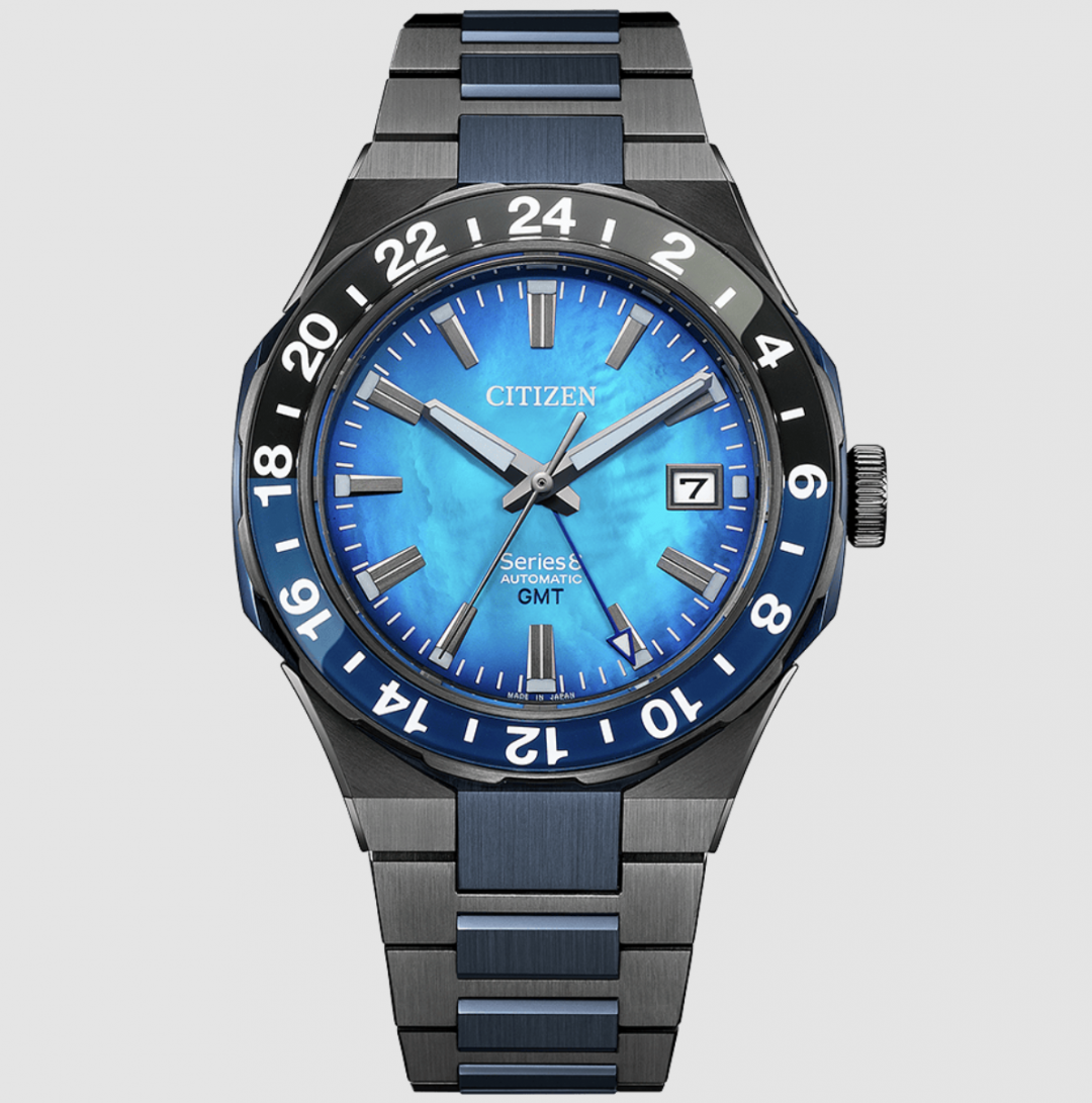 CITIZEN Series 8系列幻藍限定款NB6036-52N，63,800元。（CITIZEN提供，以下同）