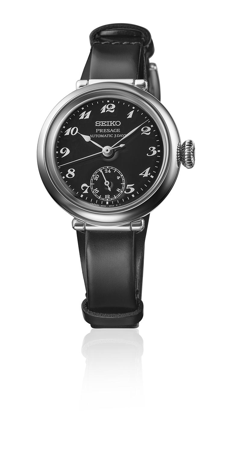 SEIKO Presage X Porter Classic限量聯名腕錶，搭載6R5H機械機芯，動力儲存72小時，全球限量500只，78,000元。