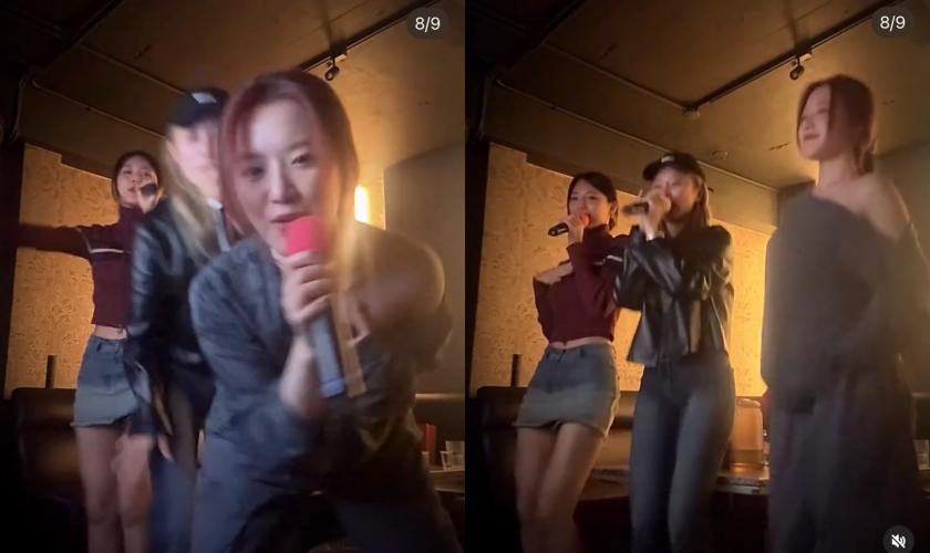 舒華一個move嗨唱超搶鏡。