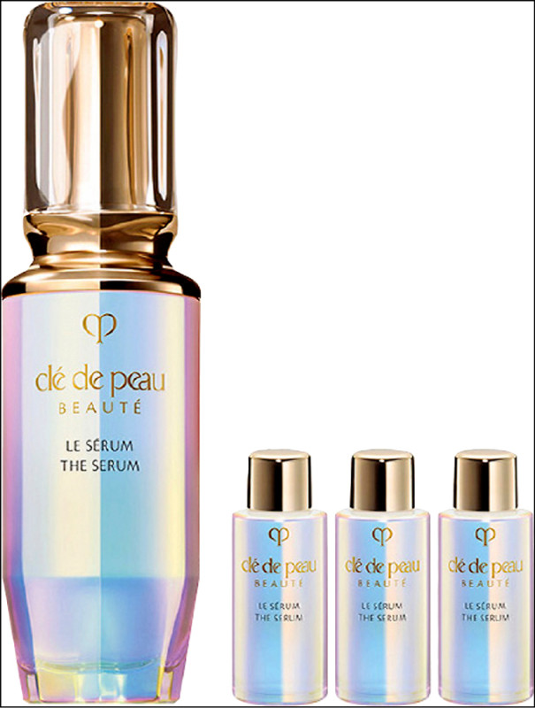 Only SOGO 11月27日限定，Cle de peau BEAUTE激光瓶囤貨組，內含精萃光採激光晶露II 50ml（正貨）＋激光晶露II 7ml×3，獨家加贈光採卸妝油20ml＋SOGO電子抵用券100元，價值12,070元、優惠價8,500元，限量20組。