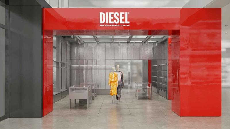 Diesel以標誌性風格打造台灣首店。