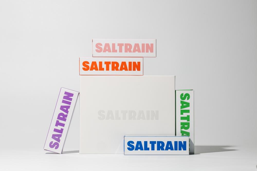 SALTRAIN 經典灰鹽牙膏禮盒五件組，1,290元。 