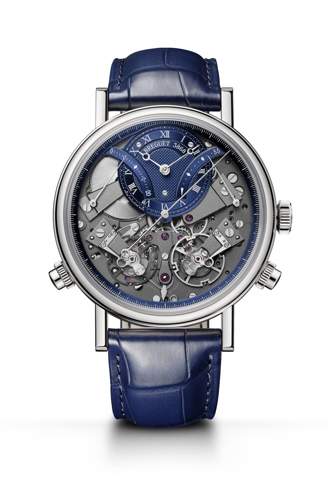 Breguet Tradition Independent Chronographe 7077腕錶，3,017,000元。(Breguet提供，以下同)