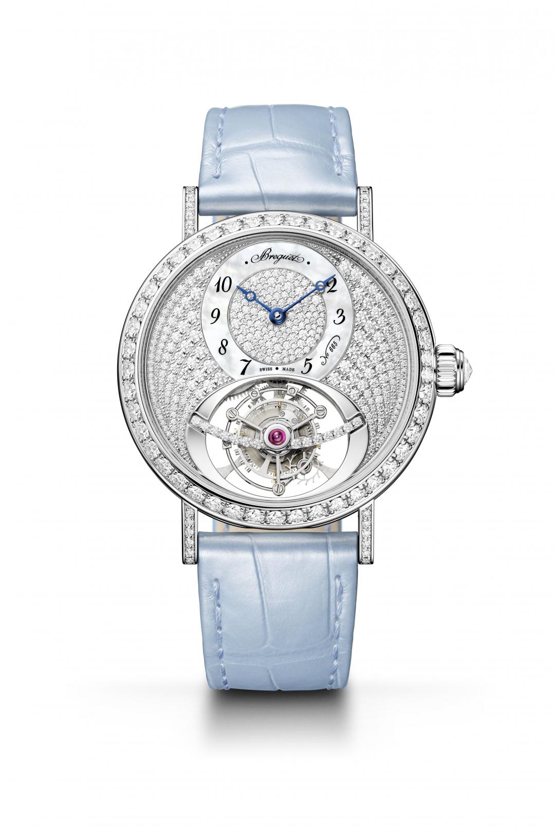 Breguet Classique Tourbillon 3358腕錶，5,570,000元。(Breguet提供，以下同)