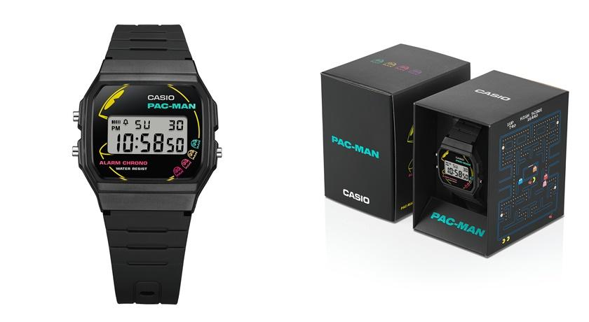 CASIO x PAC-MAN F-91WPC錶款，1,700元。