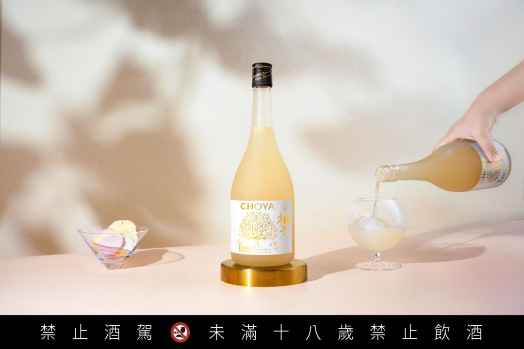 CHOYA柚子酒，酒精度17%，750ml，799元。（黑松提供）