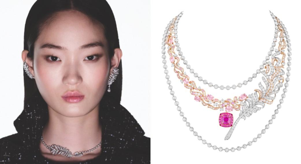 香奈兒頂級羽毛珠寶輕柔飄揚！全新PLUME DE CHANEL 工藝與繽紛寶石華美碰撞