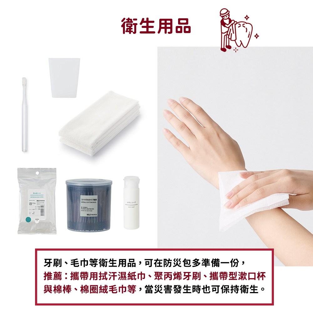 個人衛生用品及醫藥用品。