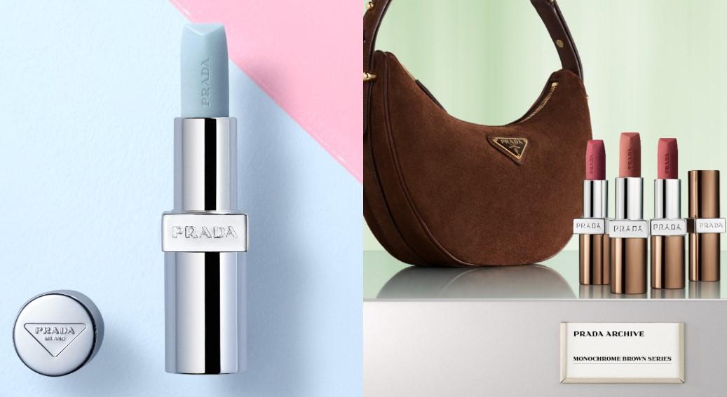 PRADA Beauty台北台中雙新櫃登場！莫測藍潤唇膏首開賣 情人節限定麂皮摩卡玩唇色