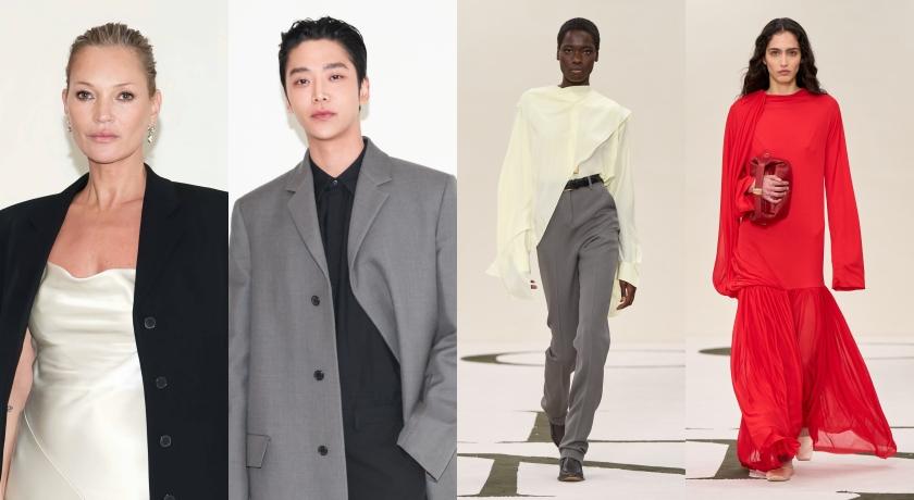 凱特摩斯、路雲現身加持CALVIN KLEIN COLLECTION創意總監Veronica Leoni首秀。
