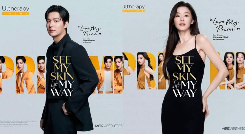 全智賢與李敏鎬成為旗下音波品牌「Ultherapy PRIME®美國音波 極透+」亞太區代言人。